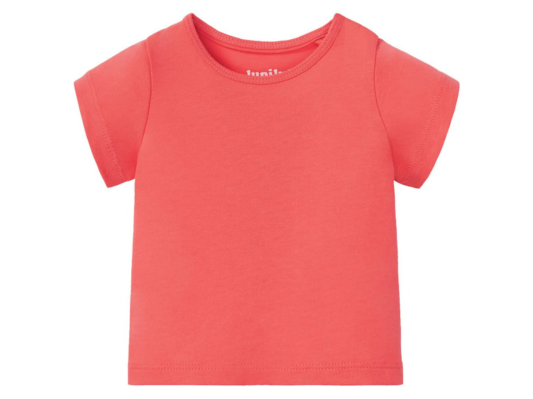 Pełny ekran: lupilu® T-shirt niemowlęcy z biobawełny, 2 sztuki - zdjęcie 3