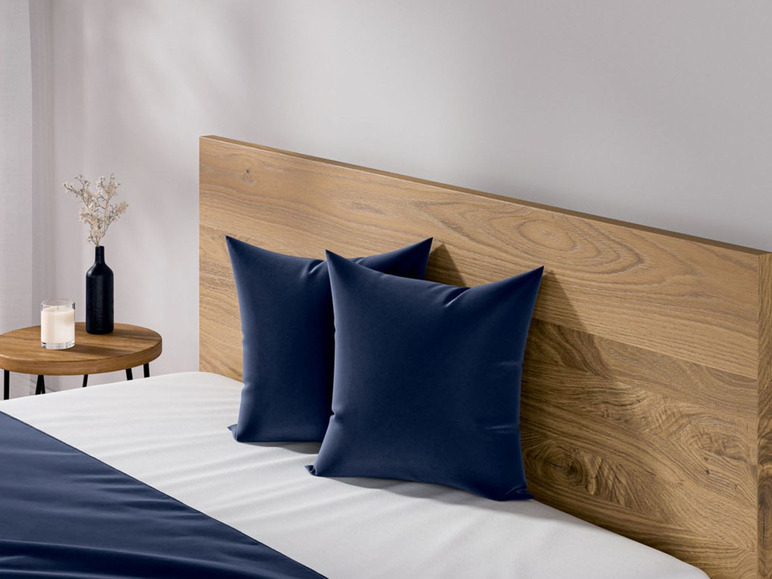 Pełny ekran: meradiso Poszewki na poduszki z mikrowłókna polarowego 40 x 40 cm, 2 sztuki - zdjęcie 3