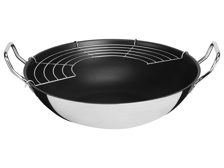 Pełny ekran: ERNESTO® Patelnia wok ze stali szlachetnej Ø 36 cm - zdjęcie 4