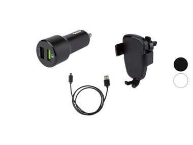 TRONIC® Uchwyt samochodowy do telefonu z funkcją ładowania Qi®