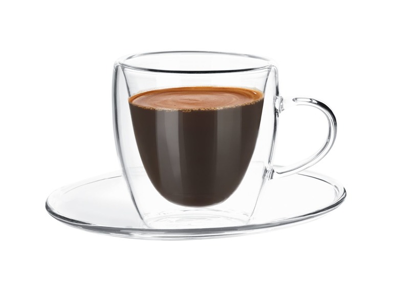 Pełny ekran: ERNESTO® Szklanki termiczne do kawy i herbaty, 3 zestawy - zdjęcie 13