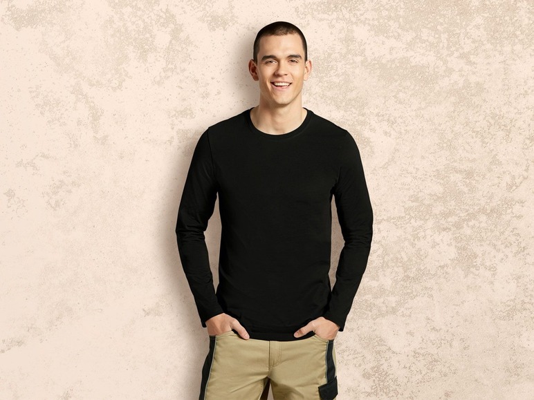Pełny ekran: LIVERGY® Koszulka męska z długim rękawem - zdjęcie 6