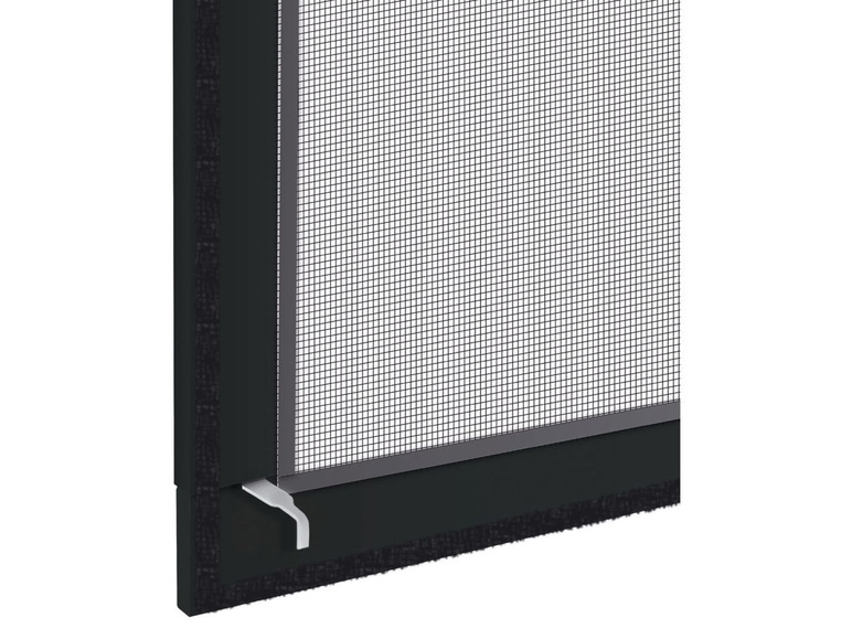 Pełny ekran: Moskitiera okienna z ramą aluminiową 100 x 120 cm - zdjęcie 6