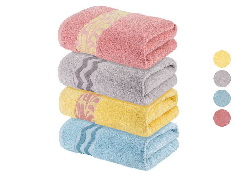 Pełny ekran: miomare Ręcznik kąpielowy frotté 70 x 140 cm, 1 sztuka - zdjęcie 1