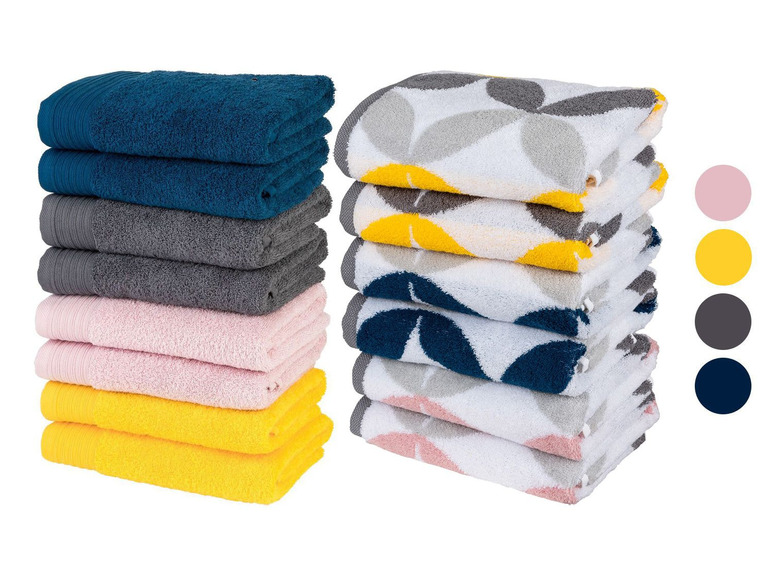 Pełny ekran: miomare Ręczniki frotté 50 x 100 cm, 2 sztuki - zdjęcie 1