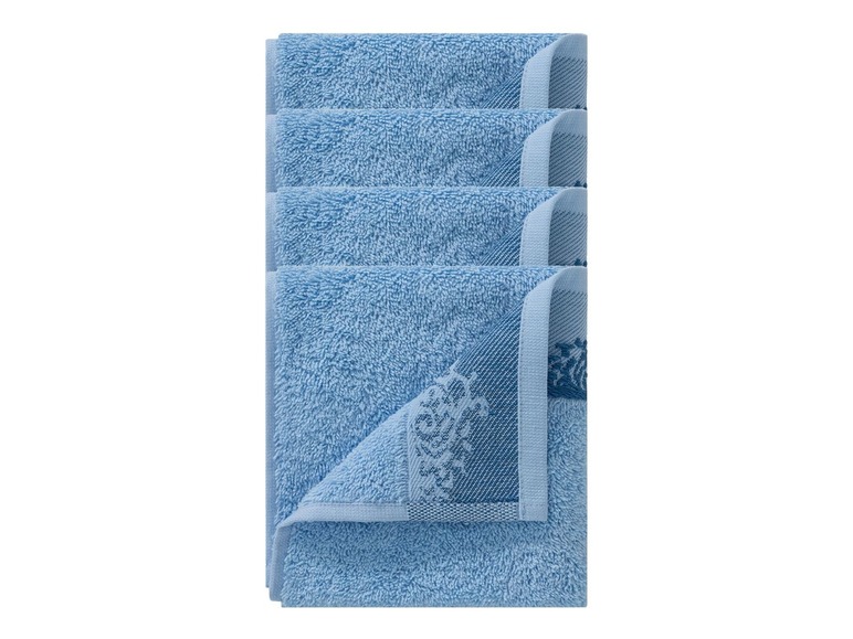 Pełny ekran: miomare Ręczniki 30 x 50 cm, 4 sztuki - zdjęcie 1