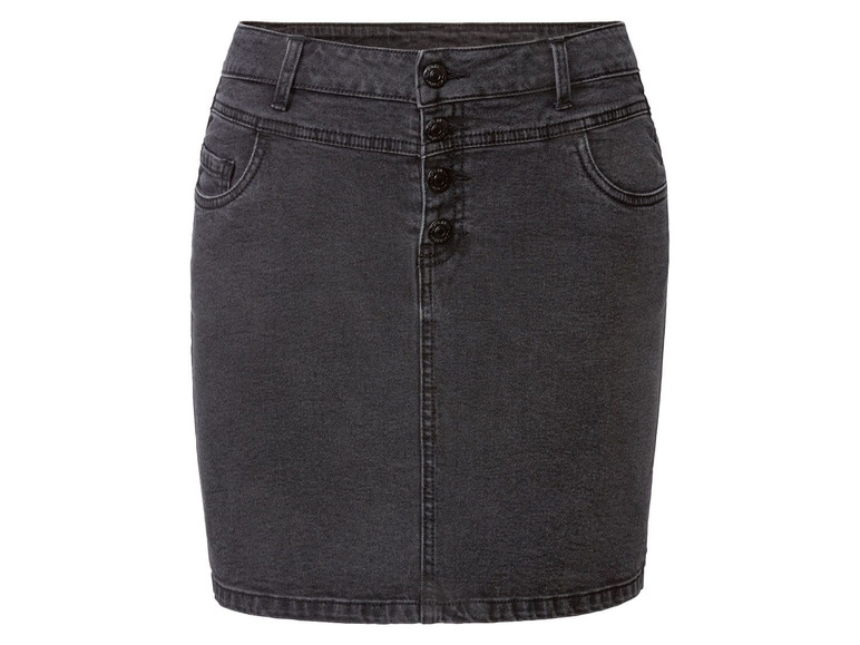 Pełny ekran: esmara® Spódnica jeansowa damska, 1 sztuka - zdjęcie 6