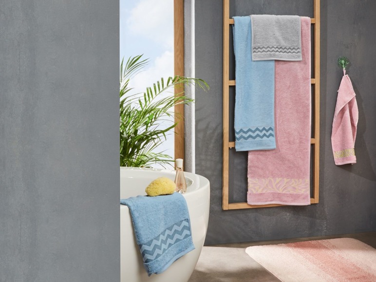 Pełny ekran: miomare Ręcznik z frotte 50 x 100 cm, 2 sztuki - zdjęcie 6