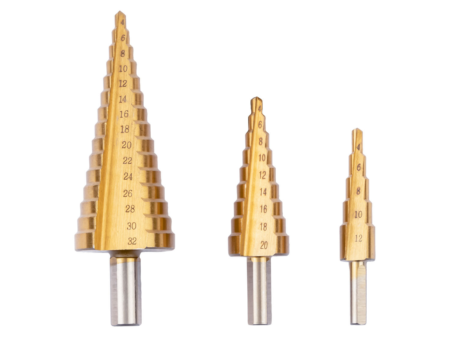 Купить Набор Ступенчатых Сверл По Металлу