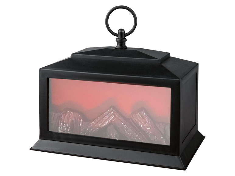 Pełny ekran: LIVARNO HOME Latarnia LED imitująca płomień kominka, 1 sztuka - zdjęcie 3