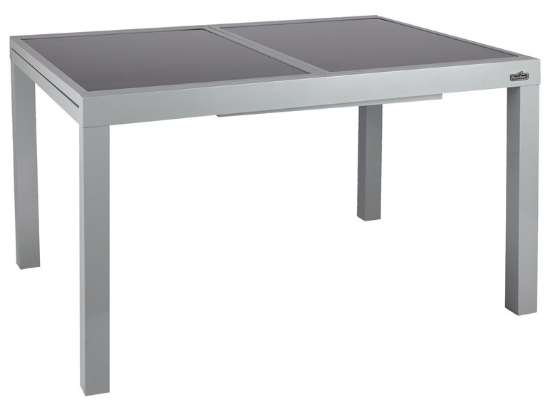 Pełny ekran: florabest Aluminiowy stół ogrodowy rozkładany szary 120-180 x 89 x 75 cm - zdjęcie 1