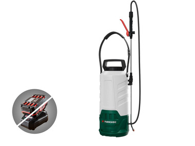 PARKSIDE® Akumulatorowy spryskiwacz ciśnieniowy PDSA 20-Li A1, 12 i 20 V (bez akumulatora i ładowarki)
