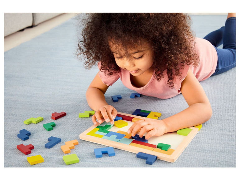 Pełny ekran: Playtive Drewniane puzzle lub łamigłówka dla dzieci, 1 sztuka - zdjęcie 16