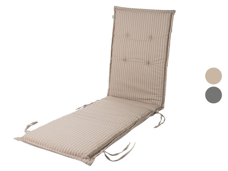 Pełny ekran: florabest Dwustronna poduszka na leżak ogrodowy 189 x 50 x 7 cm - zdjęcie 1