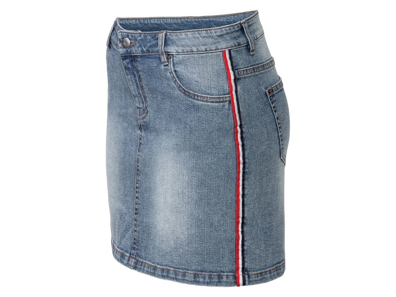 Pełny ekran: esmara® Spódnica damska jeansowa, 1 sztuka - zdjęcie 5