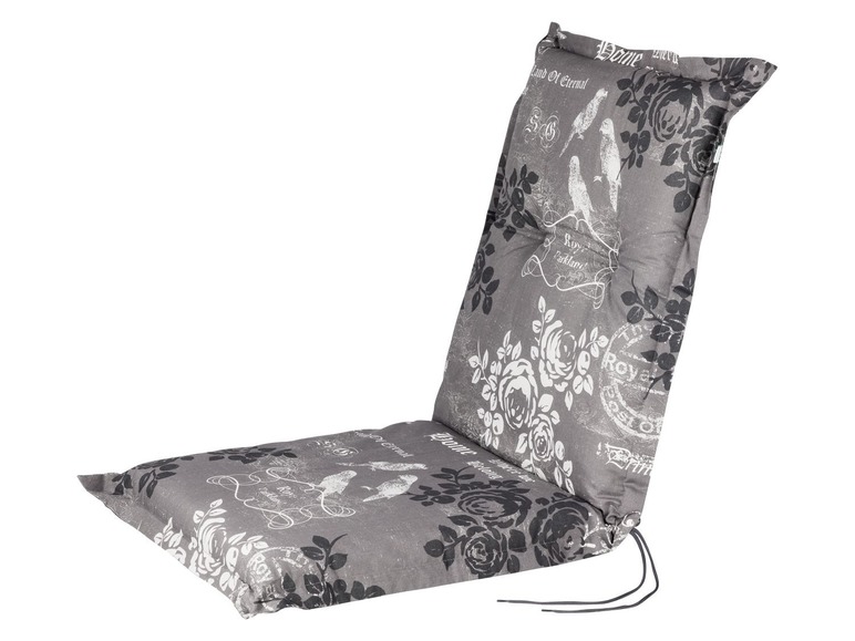 Pełny ekran: florabest Poduszka na krzesło z niskim oparciem, 100 x 50 x 8 cm, 1 sztuka - zdjęcie 2
