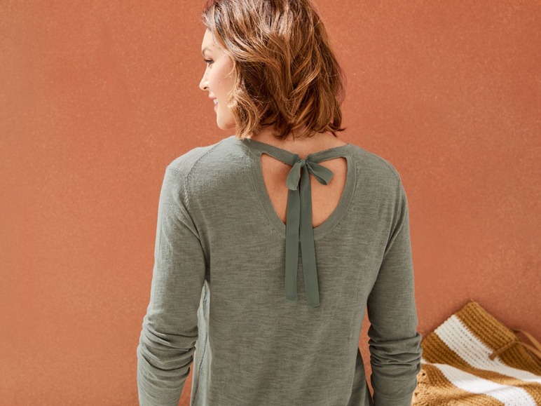 Pełny ekran: esmara® Sweter damski z bawełny, 1 sztuka - zdjęcie 9
