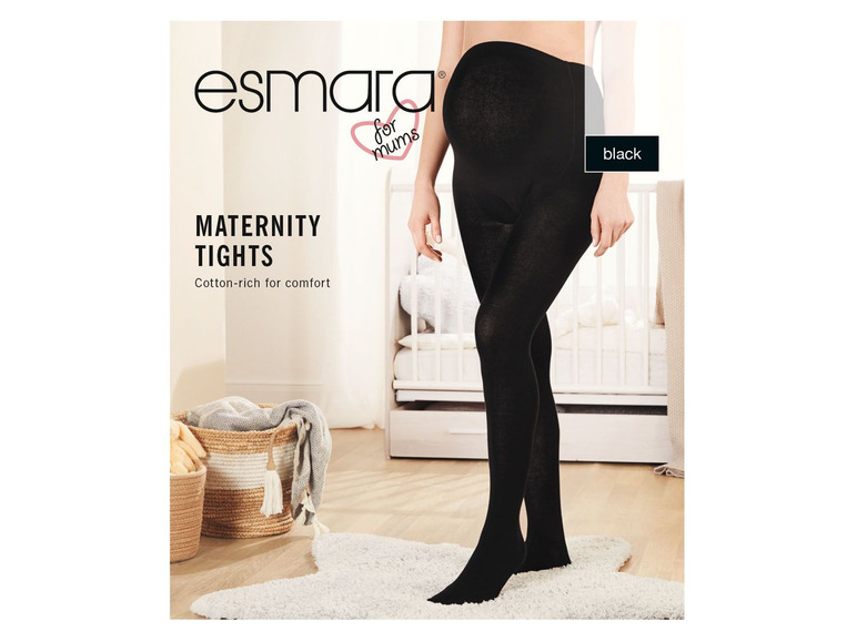 Pełny ekran: esmara® Rajstopy ciążowe damskie , 1 para - zdjęcie 4