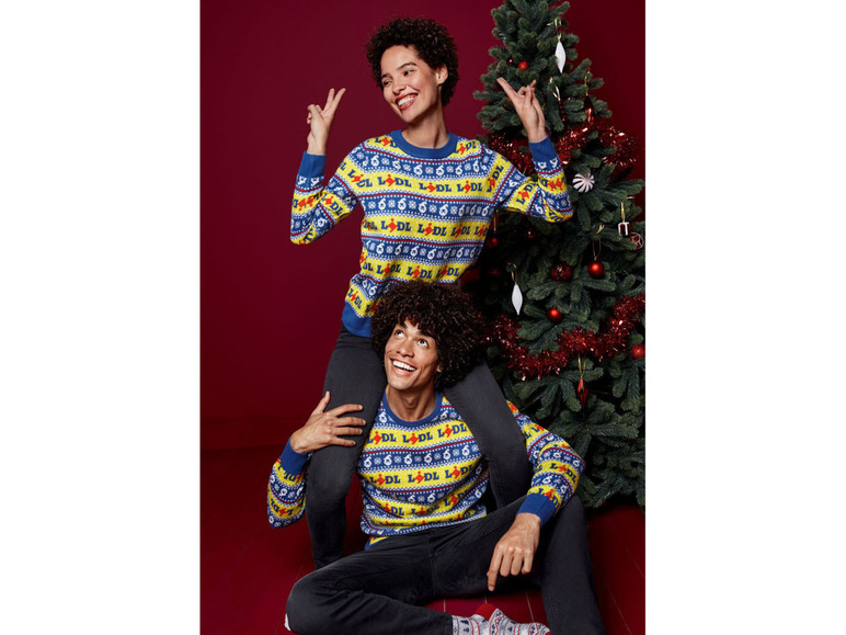 Pełny ekran: LIVERGY® Sweter świąteczny męski z kolekcji LIDL - zdjęcie 6