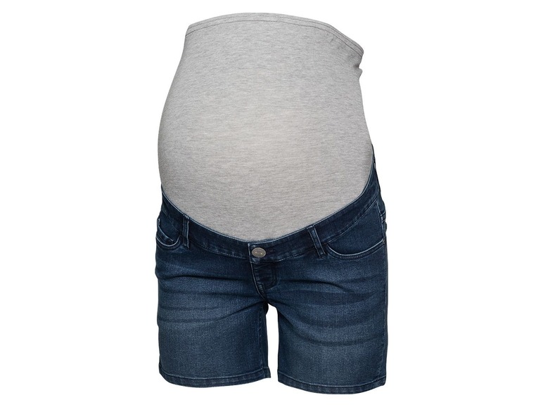 Pełny ekran: esmara Szorty jeansowe ciążowe - zdjęcie 2
