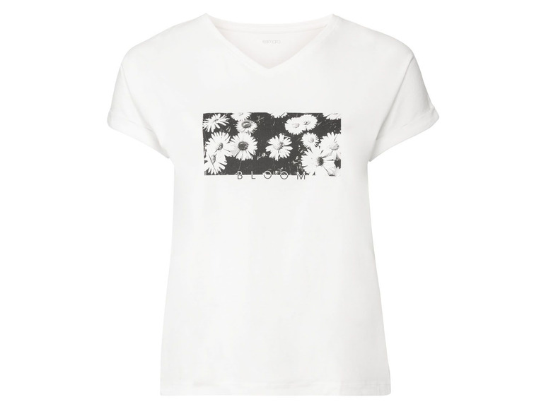 Pełny ekran: esmara® T-shirt damski XXL z biobawełny, 1 sztuka - zdjęcie 6