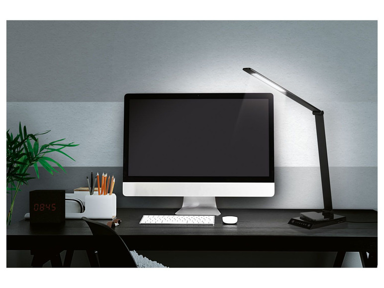 Pełny ekran: LIVARNO LUX Lampa stołowa LED z funkcją ładowania indukcyjnego, 1 sztuka - zdjęcie 3