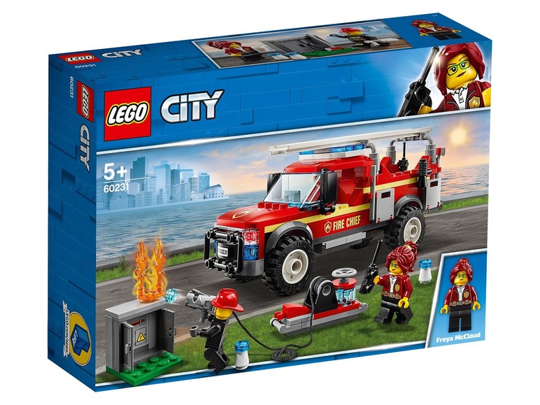 Pełny ekran: LEGO® City 60231 Terenówka komendantki straży pożarnej - zdjęcie 1