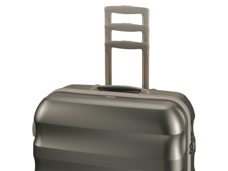 Pełny ekran: TOPMOVE Zestaw walizek z poliwęglanu, złoty - zdjęcie 5