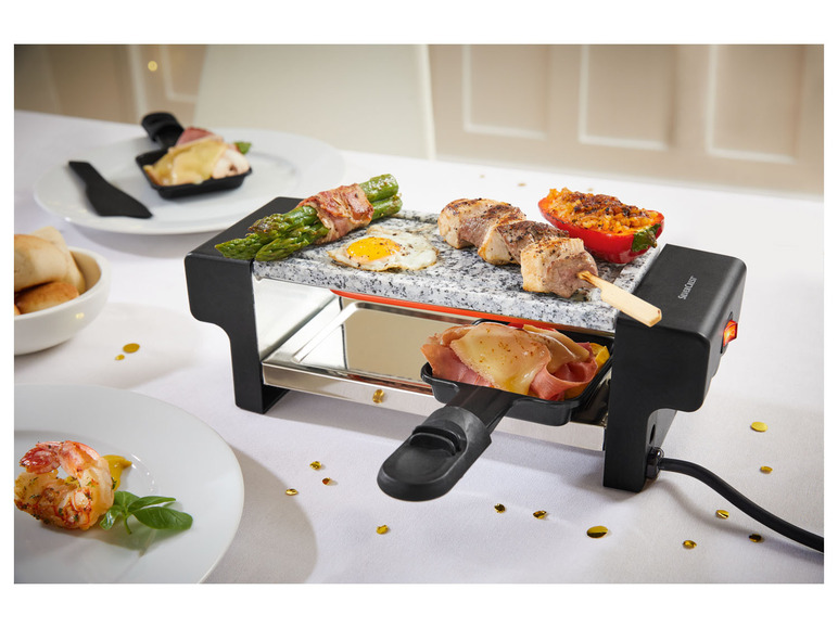 Pełny ekran: SILVERCREST® Grill elektryczny raclette, 350 W, dla 2 osób - zdjęcie 9