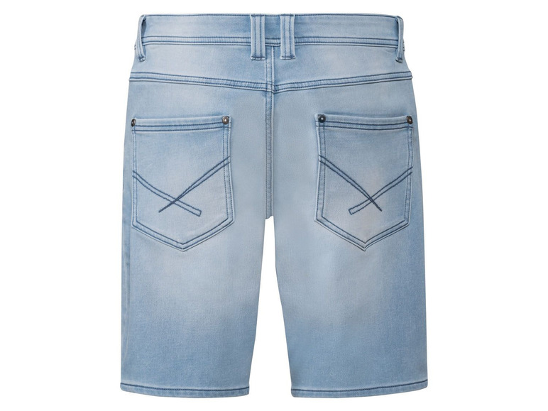 Pełny ekran: LIVERGY® Bermudy jeansowe męskie z bawełną, 1 para - zdjęcie 8