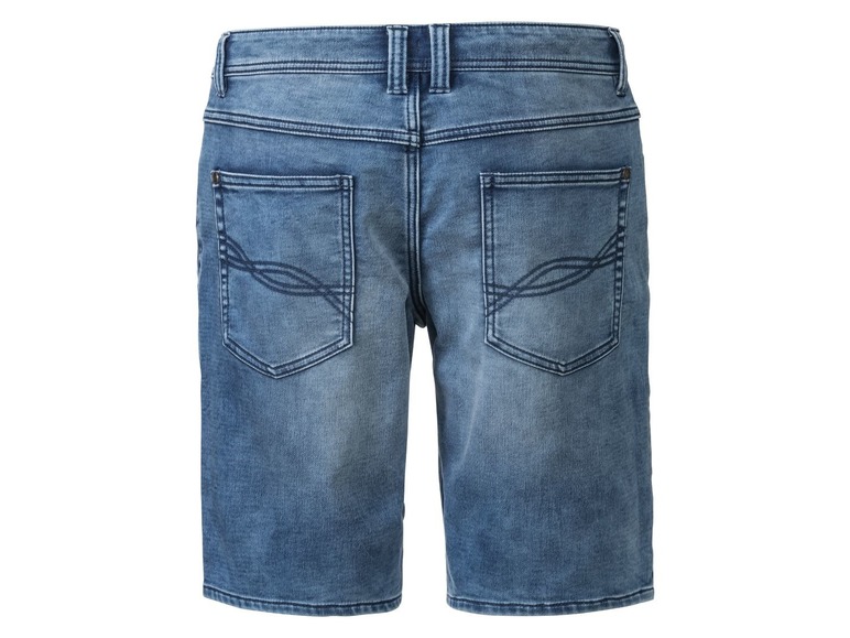 Pełny ekran: LIVERGY® Bermudy męskie jeansowe, 1 para - zdjęcie 4