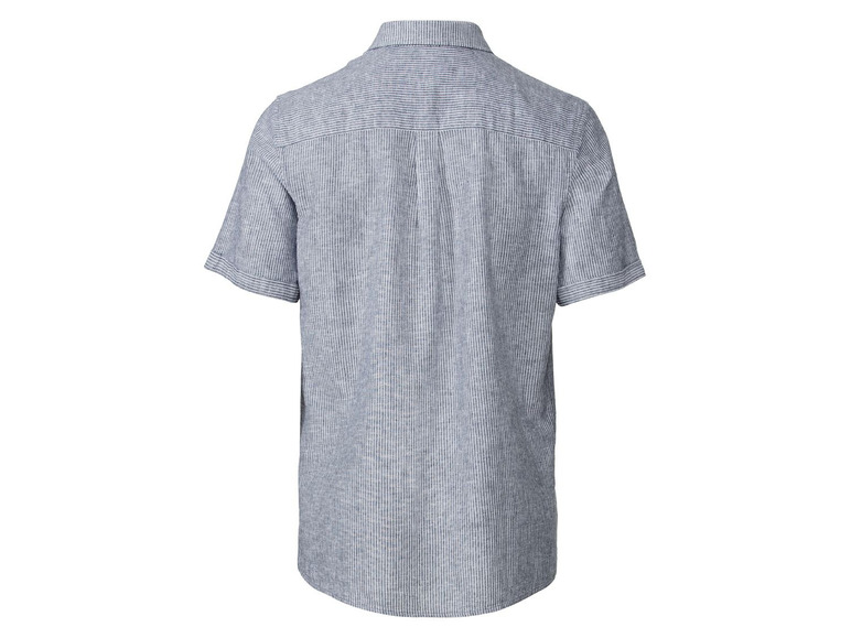Pełny ekran: LIVERGY® Koszula męska z lnem, 1 sztuka - zdjęcie 8