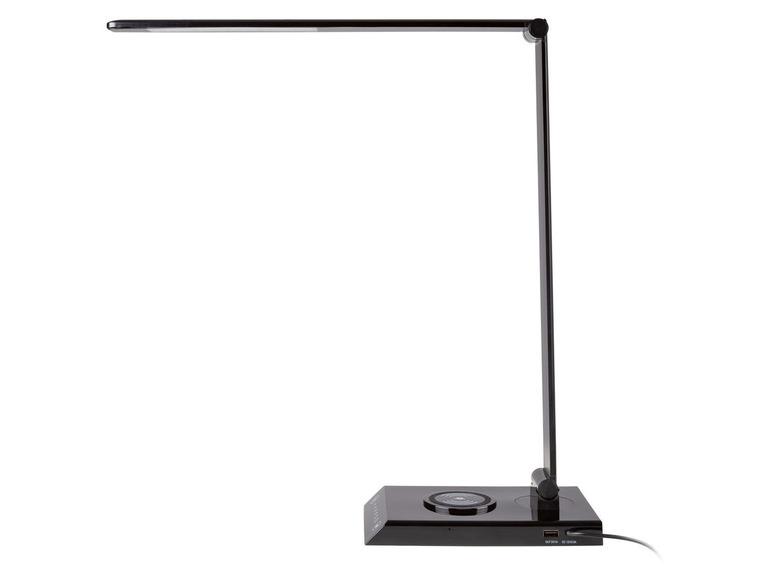 Pełny ekran: LIVARNO LUX Lampa stołowa LED z funkcją ładowania indukcyjnego, 1 sztuka - zdjęcie 2