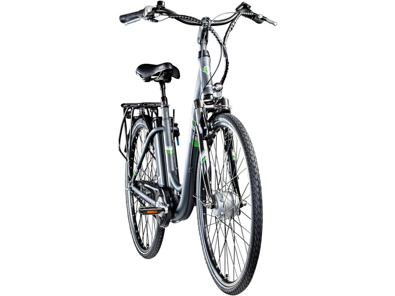 Pełny ekran: Zündapp Rower elektryczny miejski damski Green 3.7 E-Bike 700c, antracytowy - zdjęcie 11