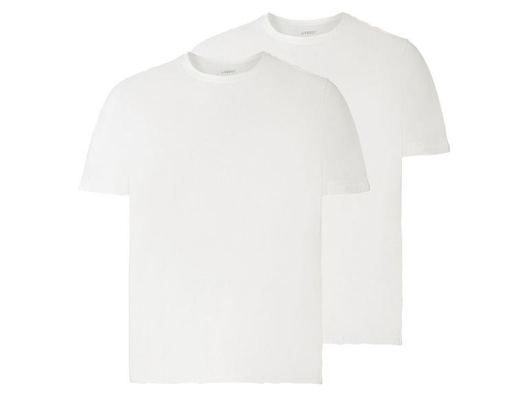 Pełny ekran: LIVERGY® T-shirt męski z bawełną, XXL, 2 sztuki - zdjęcie 2