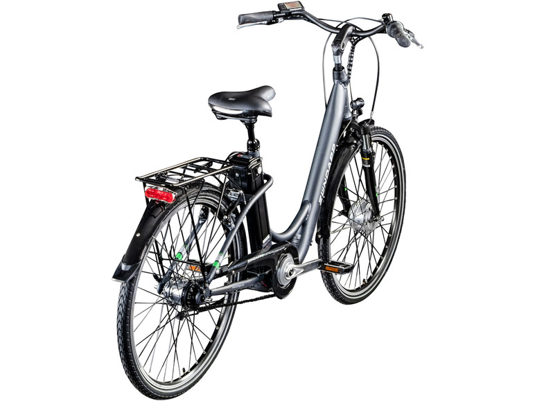 Pełny ekran: Zündapp Rower elektryczny miejski damski Green 3.7 E-Bike 700c, antracytowy - zdjęcie 2