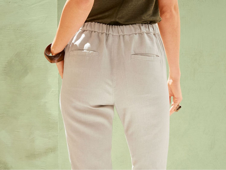 Pełny ekran: esmara Spodnie damskie z lnu, 1 para - zdjęcie 5