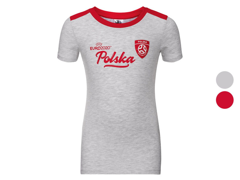Pełny ekran: Koszulka piłkarska dziewczęca Polska UEFA 2020, 1 sztuka - zdjęcie 1