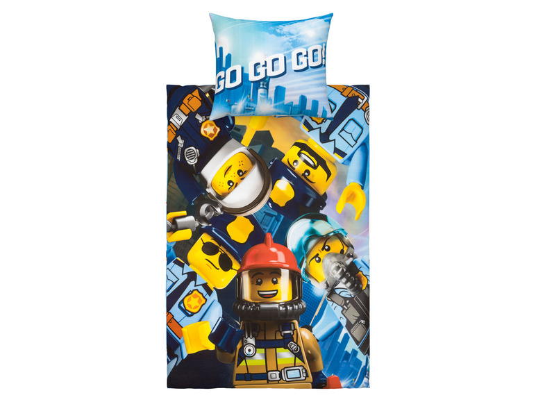 Pełny ekran: Dwustronna pościel dziecięca LEGO City, 140 x 200 cm - zdjęcie 9