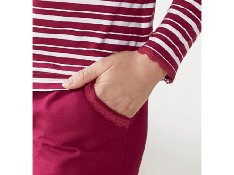 Pełny ekran: esmara Piżama damska z bawełny (bluzka + spodnie), 1 zestaw - zdjęcie 16