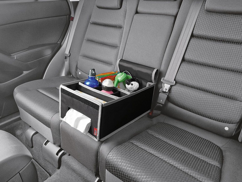 Pełny ekran: ULTIMATE SPEED® Samochodowy uchwyt na tablet lub nakładka na fotelik dla dziecka lub pudełko do segregowania rzeczy w samochodzie, 1 sztuka - zdjęcie 6