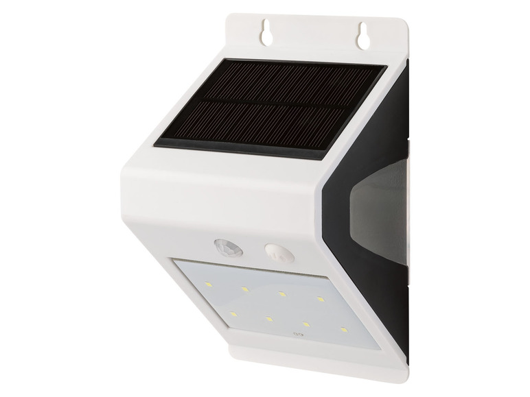 Pełny ekran: LIVARNO home Solarna lampa ścienna LED z czujnikiem ruchu, 2 sztuki - zdjęcie 2