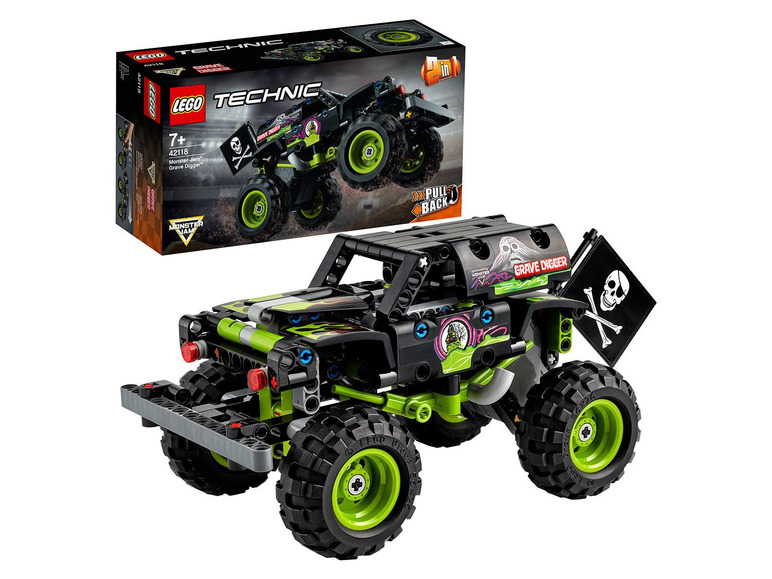 Pełny ekran: LEGO® Technic 42118 Monster Jam® Grave Digger® - zdjęcie 13