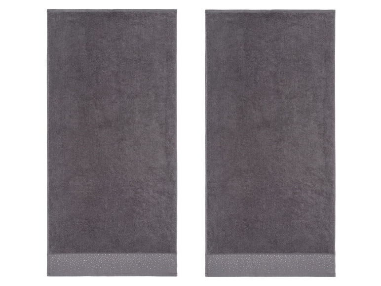 Pełny ekran: miomare Ręcznik kąpielowy 70 x 140 cm, 2 sztuki - zdjęcie 1