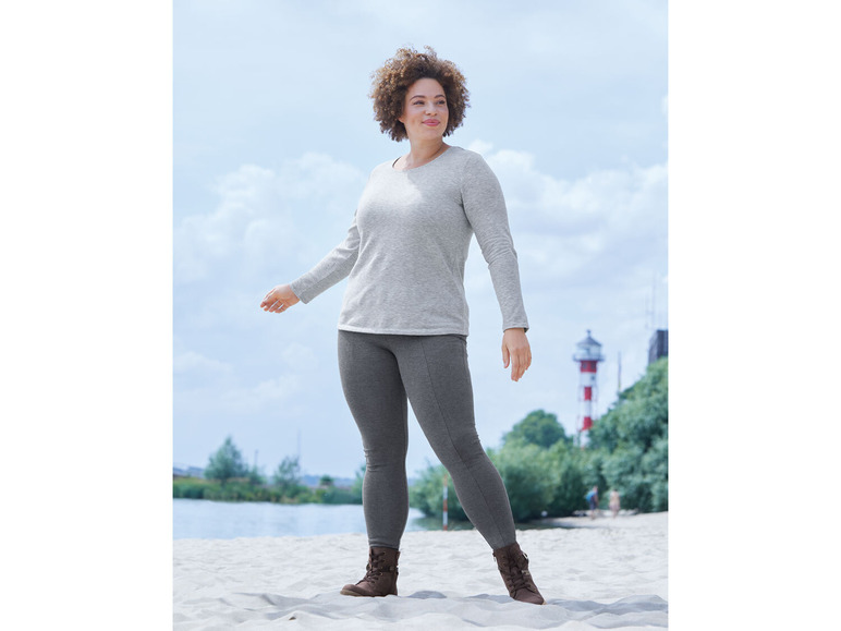 Pełny ekran: esmara® Bluzka termiczna damska XXL z długimi rękawami, 1 sztuka - zdjęcie 3