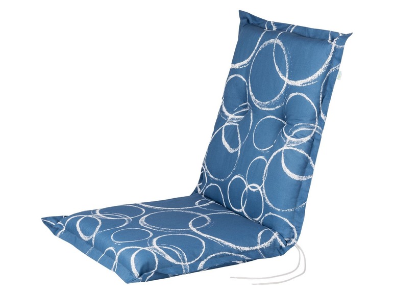Pełny ekran: florabest Poduszka na krzesło z niskim oparciem, 100 x 50 x 8 cm, 1 sztuka - zdjęcie 4