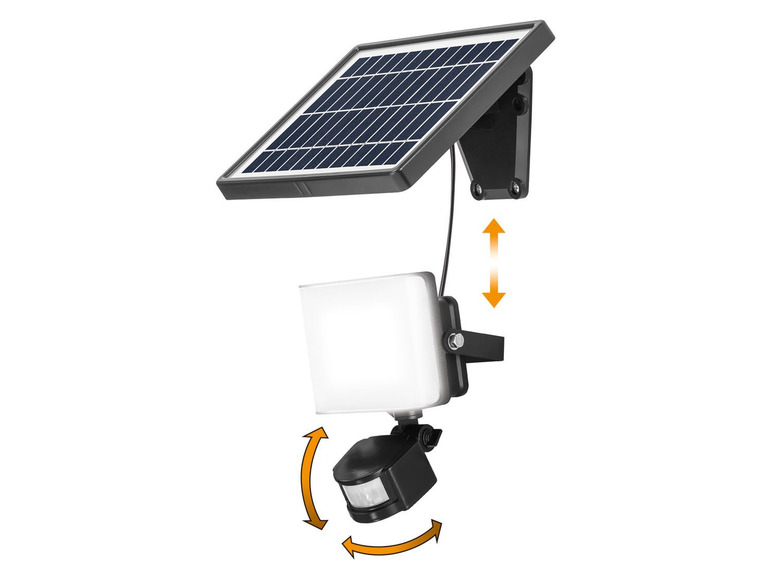 Pełny ekran: LIVARNO LUX Reflektor solarny LED z czujnikiem ruchu 9 W, 1 sztuka - zdjęcie 4