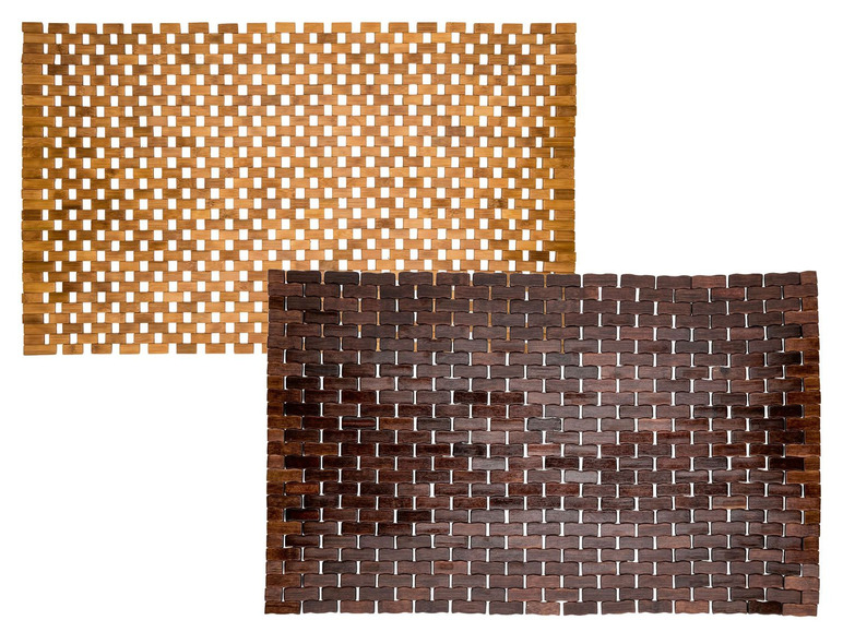 Pełny ekran: miomare Dywanik łazienkowy z bambusa 50 x 80 cm, 1 sztuka - zdjęcie 1