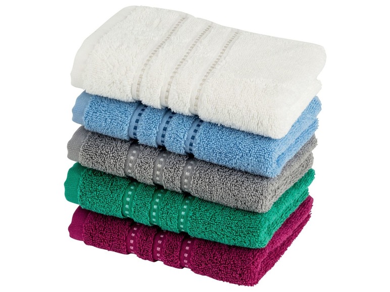 Pełny ekran: miomare Ręczniki 30 x 50 cm, 4 sztuki - zdjęcie 2