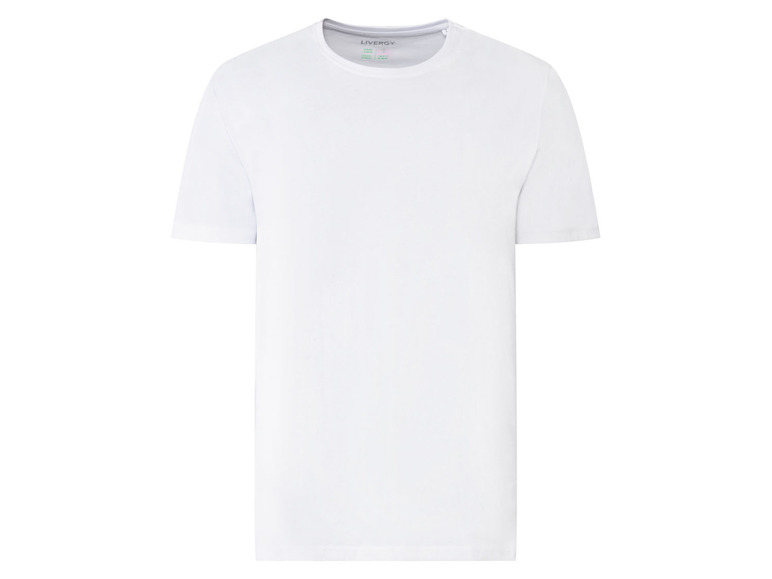 Pełny ekran: LIVERGY® T-shirt męski z bawełną, 2 sztuki - zdjęcie 4